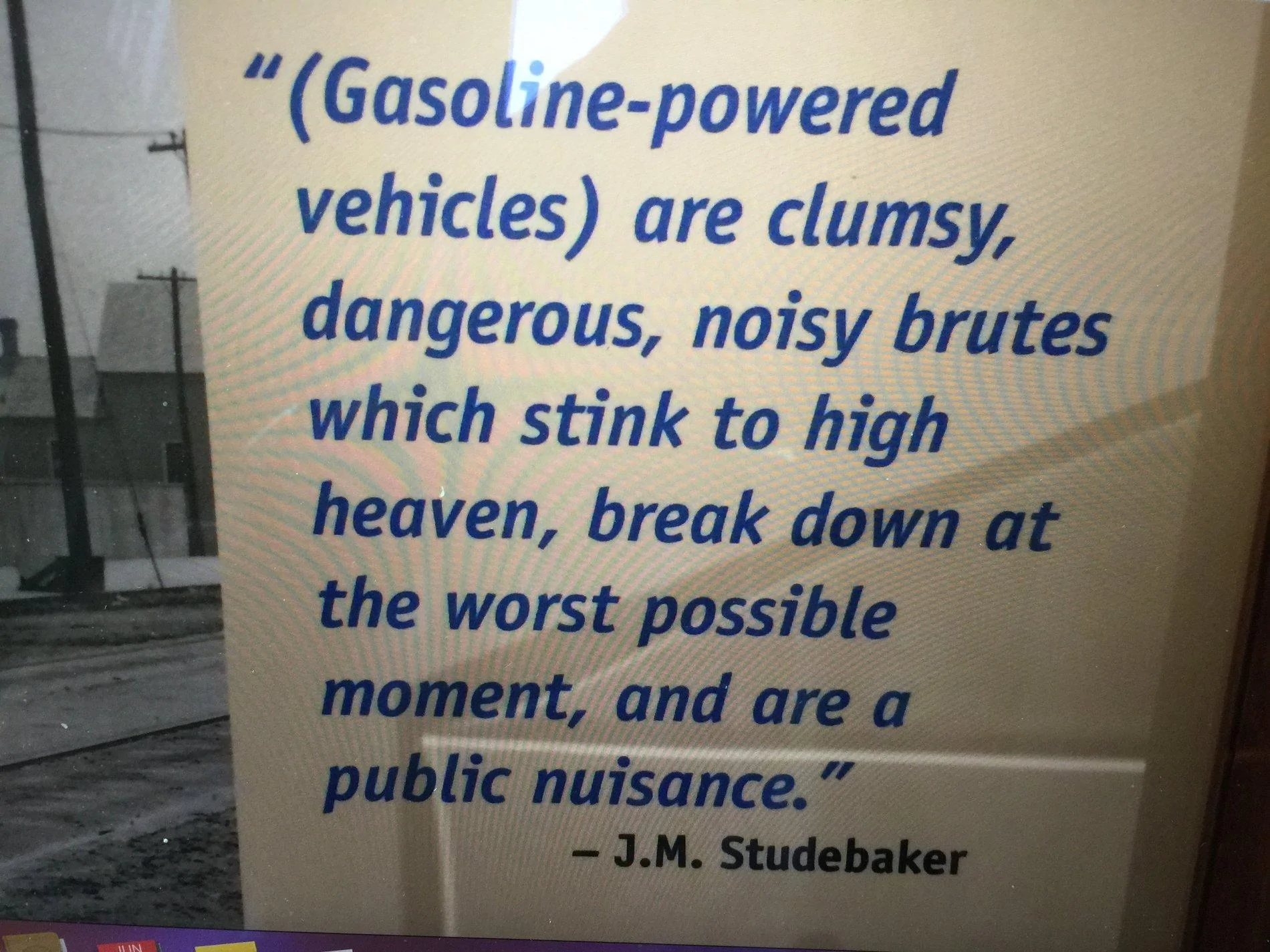 Cybercab Robotaxi The original electric truck - 1910 Studebaker Truck IMG_2057
