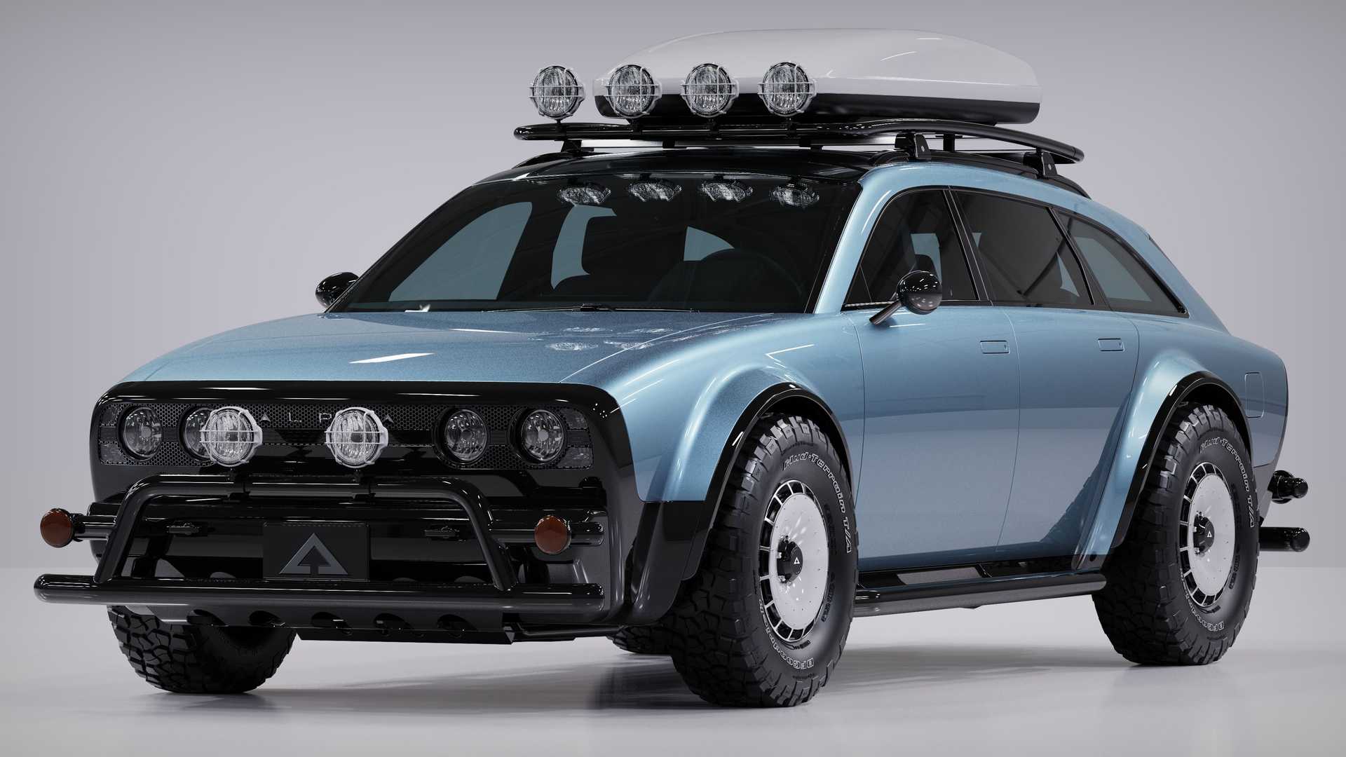 Cybercab Robotaxi Alpha Wolf Truck and other Models alpha-motor-saga-estate