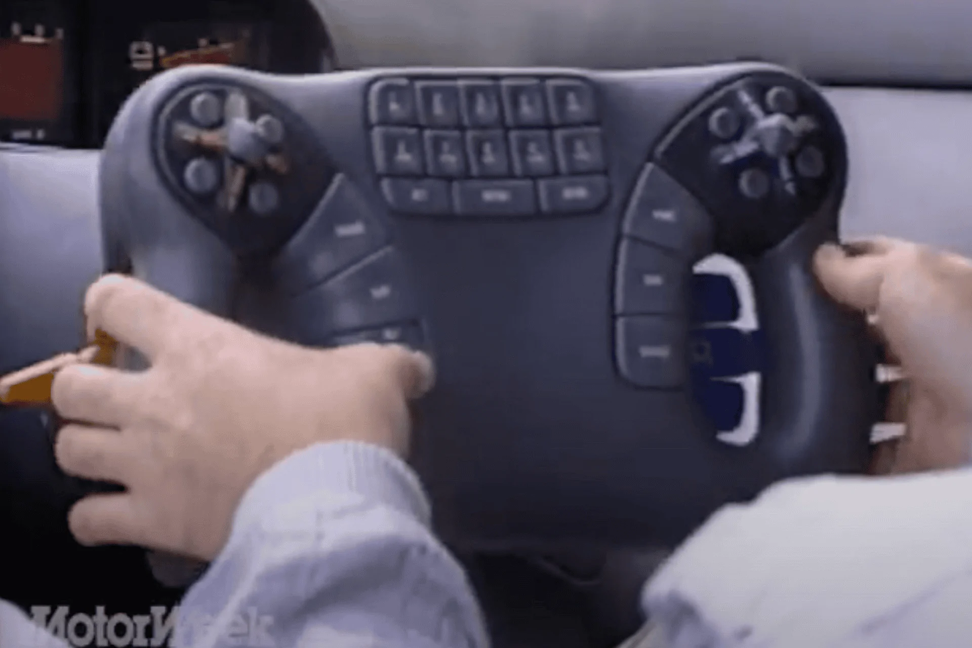 Cybercab Robotaxi 35 years ago, this GM prototype had a yoke, four-wheel steering, and satellite navigation 1642481145697-png