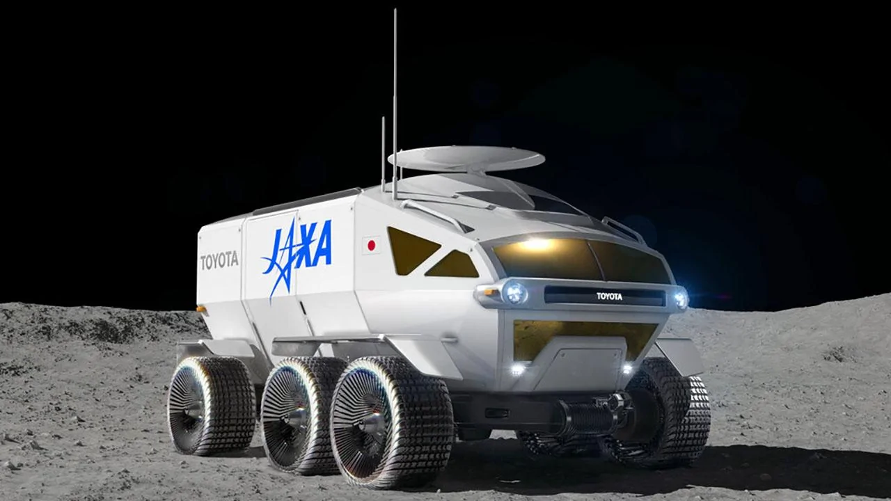 Cybercab Robotaxi Toyota heading to the moon, developing Lunar Cruiser moon