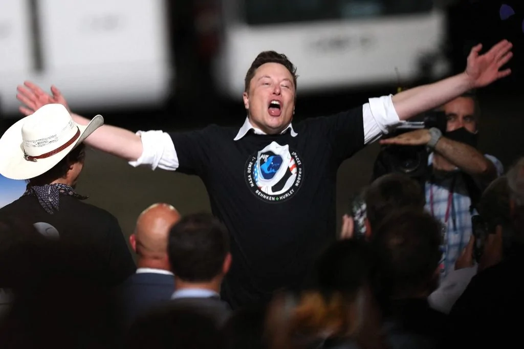 Cybercab Robotaxi Tesla, SpaceX, Neuralink, The Boring Company = X, the super conglomerate. elon-musk-spacex-launch