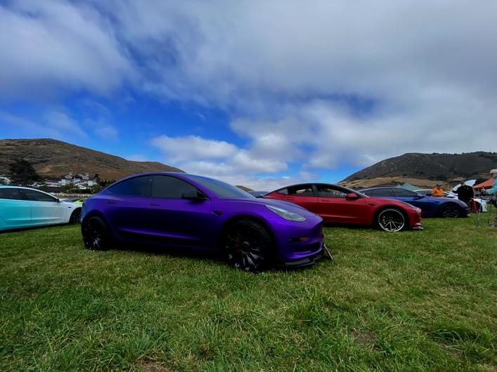 Cybercab Robotaxi Tesla Owners Takeover San Luis Obispo, CA August 6, 2022 a trunk usage-0018