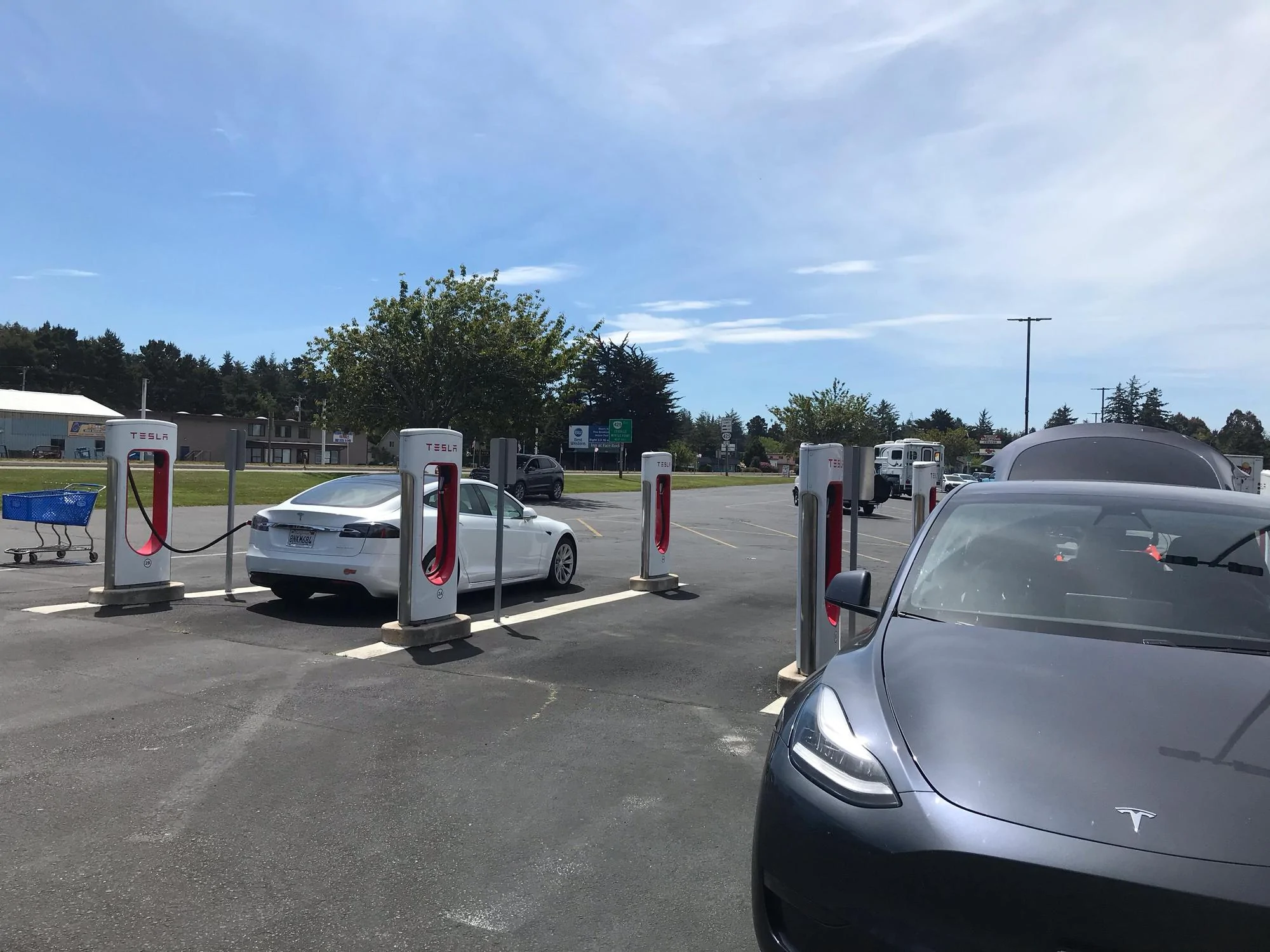 Cybercab Robotaxi Tesla V4 Supercharger designed station submitted for permitting - in Arizona 1663107805687