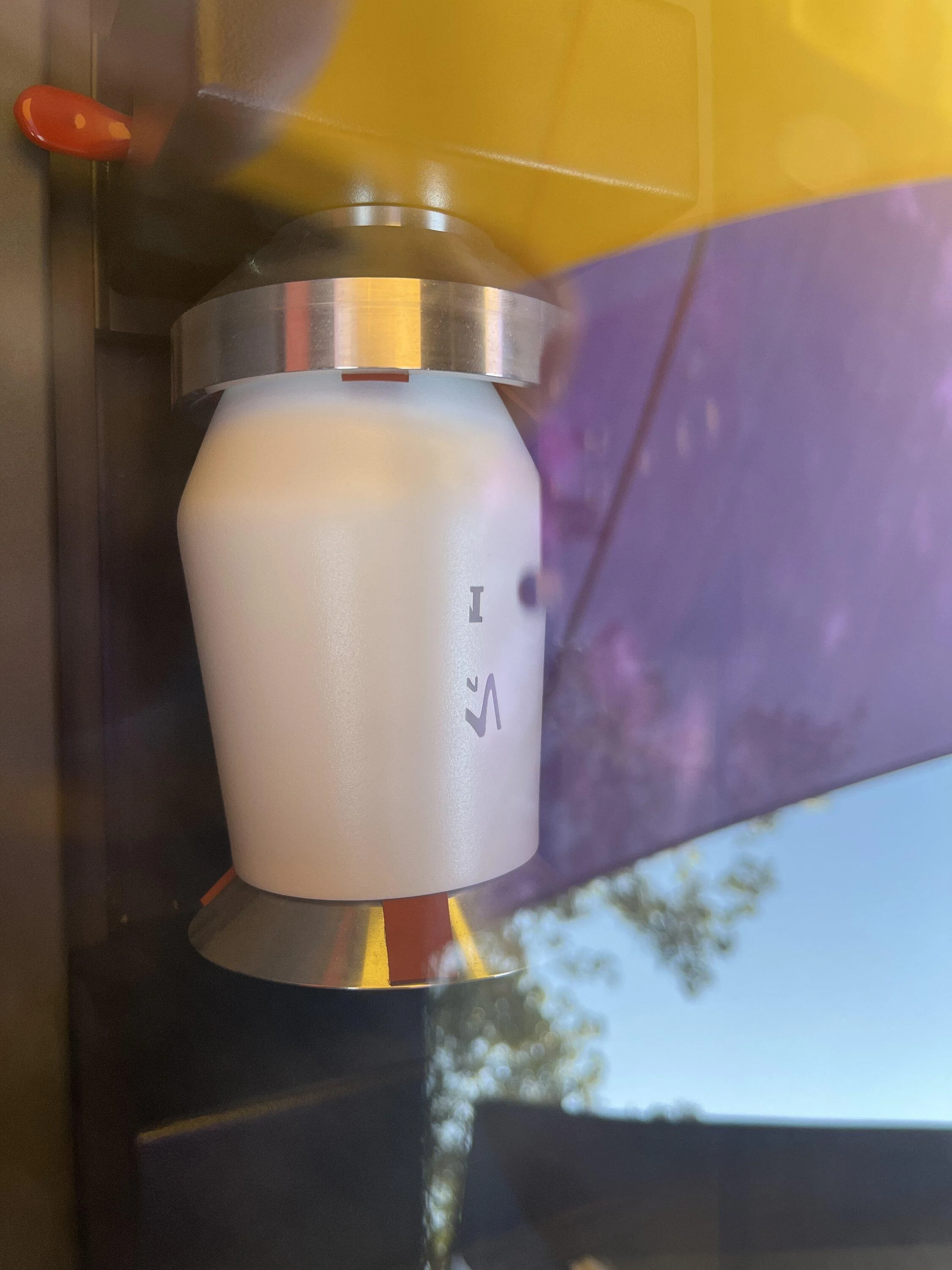 Cybercab Robotaxi Rivian powers laser engraver at music festival 688D395A-2D9B-4BD2-83F0-8DB919D4156C