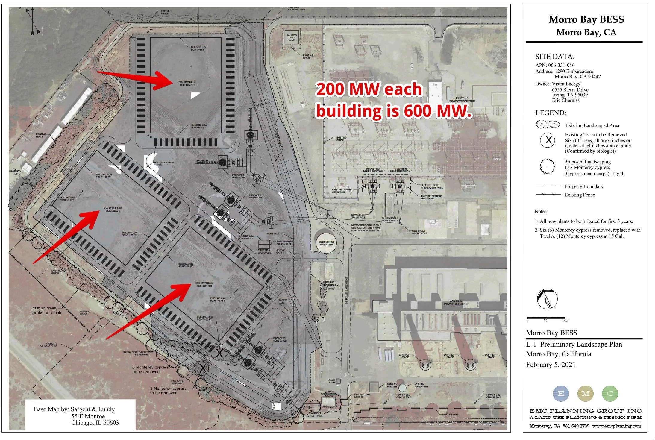 Cybercab Robotaxi Megabattery Boom 600 MW Battery Storage Coming to Morro Bay, CA 600 MW Battery Storag