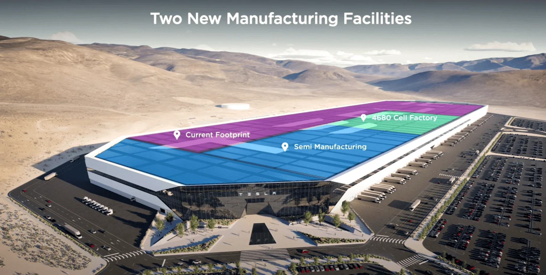 Cybercab Robotaxi Tesla plans $3.6 B Nevada Expansion to Make Semi Trucks and Battery Cells Nevada Phase 2
