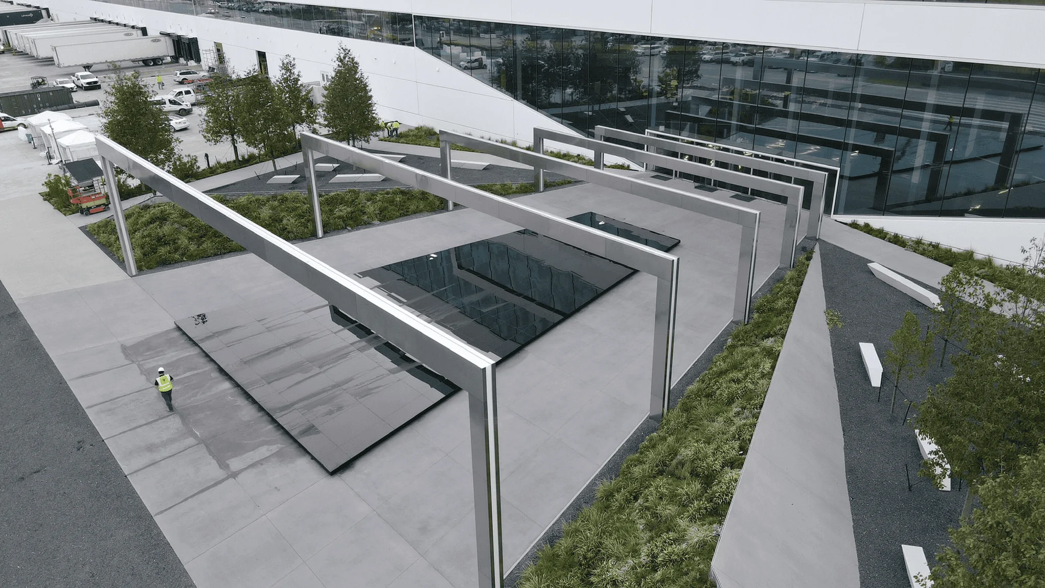 Cybercab Robotaxi GFTX New Entrance - Inspired by QC Light Tunnels Inspection Systems? 1697468452111