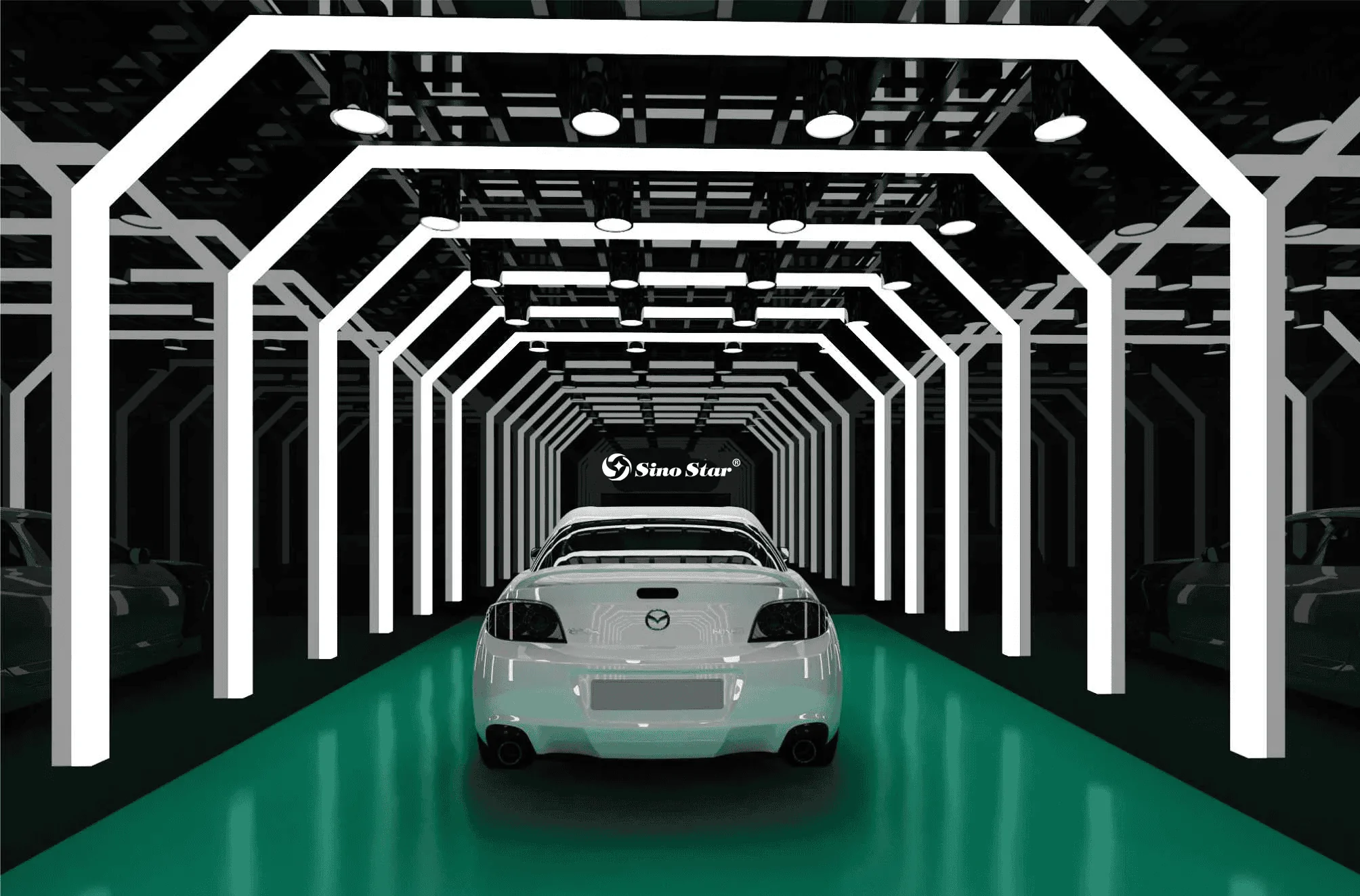 Cybercab Robotaxi GFTX New Entrance - Inspired by QC Light Tunnels Inspection Systems? 1697468671197