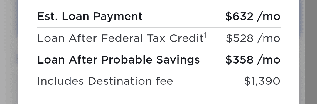 Cybercab Robotaxi $7500 POS Federal Tax credit live at Tesla! (Twice a year!) Screenshot_20240113-072832