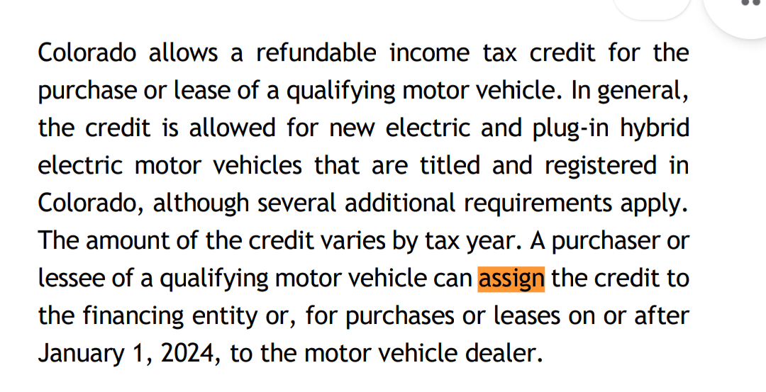 Cybercab Robotaxi $7500 POS Federal Tax credit live at Tesla! (Twice a year!) Screenshot_20240113-073405