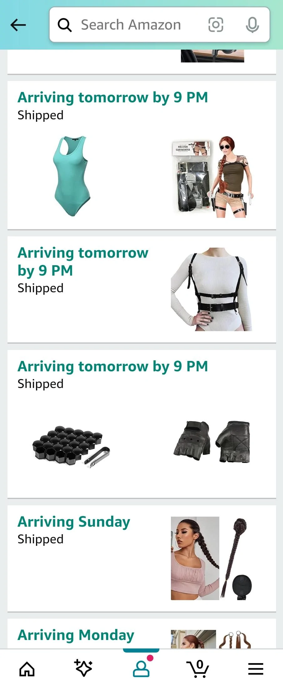 Cybercab Robotaxi Picking Up the CT in Drag? Screenshot_20240202_195707_Amazon Shopping