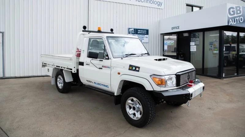 Cybercab Robotaxi A little-known Sydney engineering firm has won a massive order for 2000 Toyota Hilux and LandCruiser utes converted to electric power. p3z3txdmxzpisi2naxff