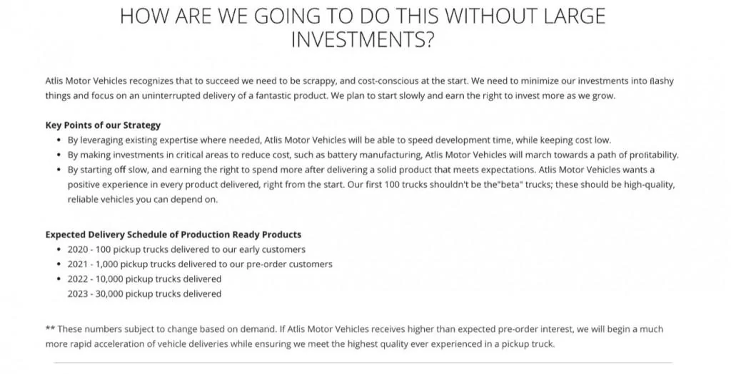 Cybercab Robotaxi Atlis Motor Vehicles Forms 2 EV Battery Pack Partnerships -atlis-plans-to-do-a-lot-with-a-little_100779496_l