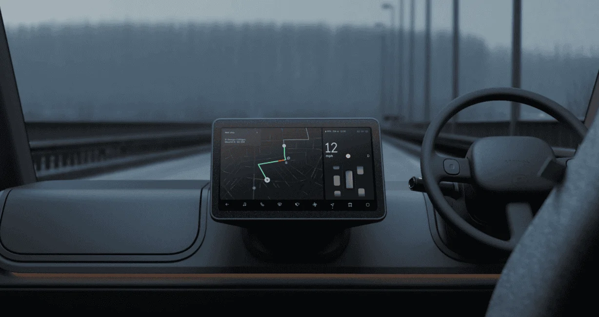 Cybercab Robotaxi WORKHORSE EV vans and ARRIVAL EV vans and buses Arrival%20van%20interior