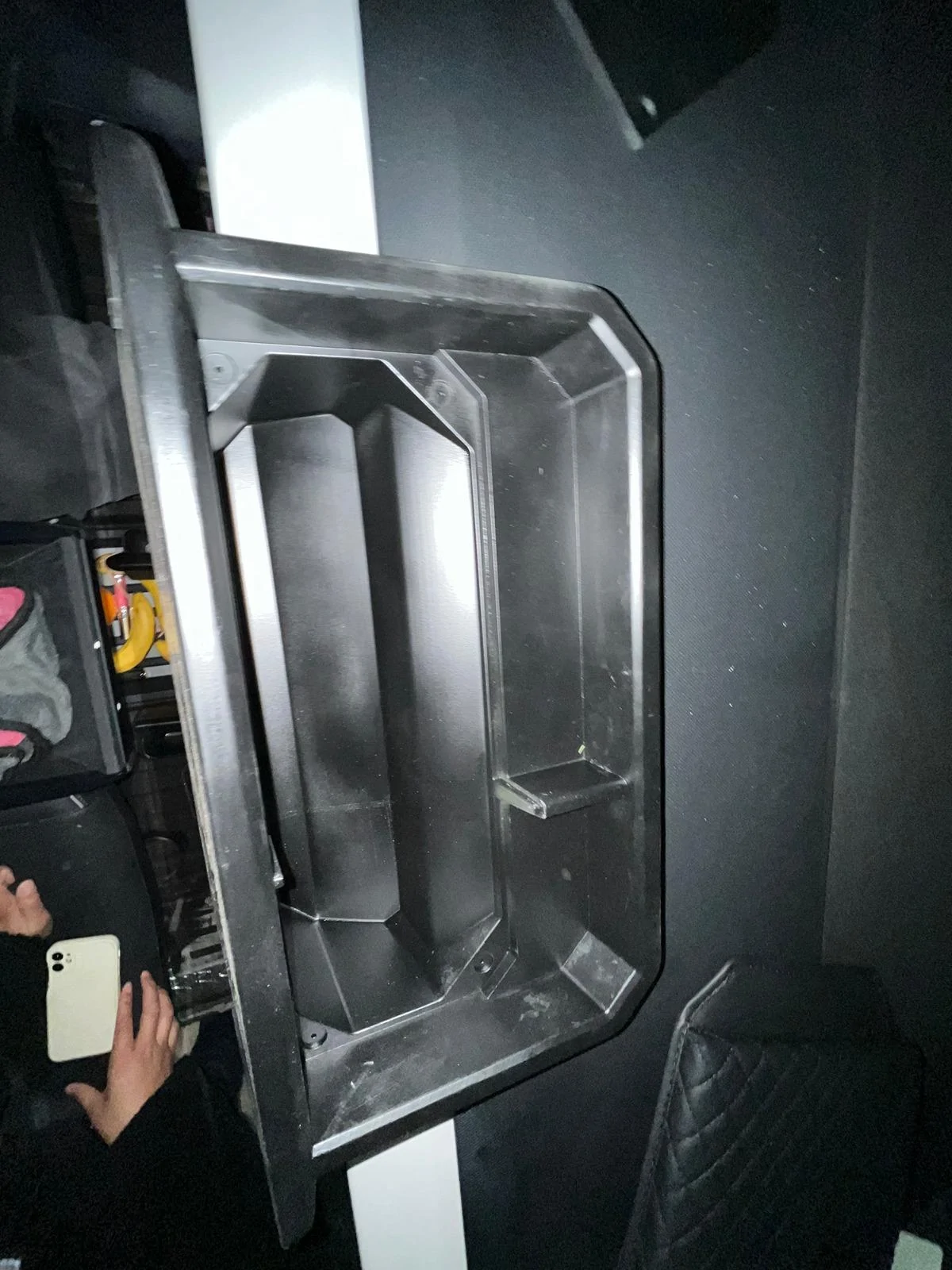 Cybercab Robotaxi ELECFRESH | Product Testing | The Cybertruck Dash Storage Tray IMG_1747