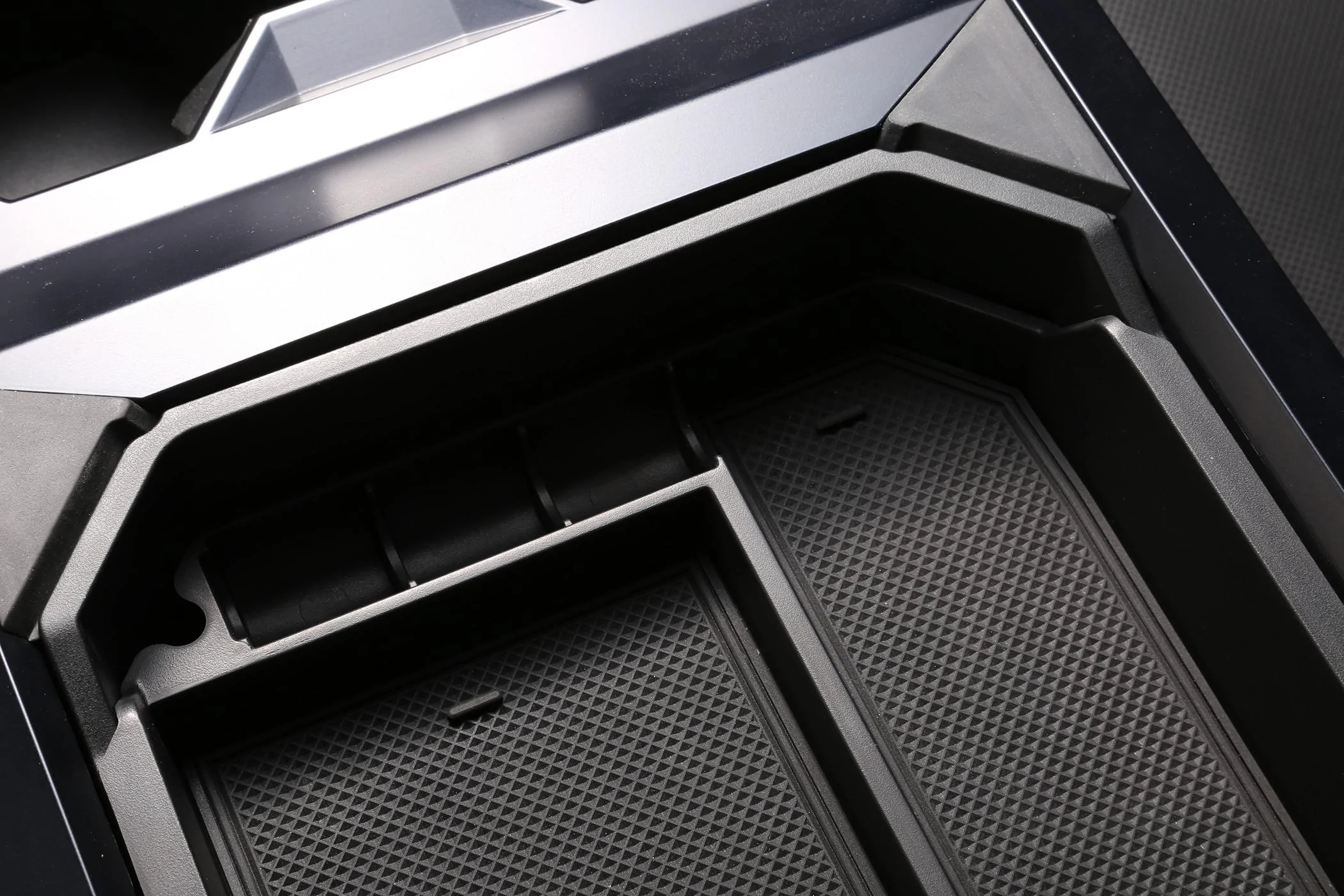 Cybercab Robotaxi ELECFRESH | Product Testing | The Cybertruck Double-layer Center Console Organizer Solutions IMG_6380