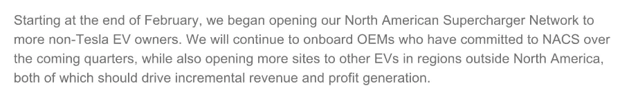 Cybercab Robotaxi It is false to say Tesla is losing money on Supercharging. Tesla said Supercharging Business Is Profitable. 1715661643163-hm