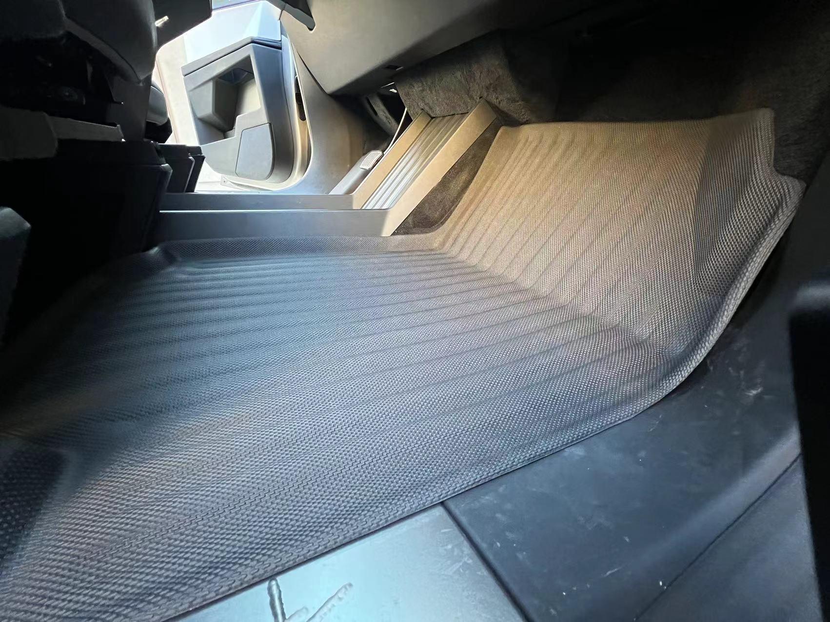 Cybercab Robotaxi Cybertruck XPE floor mats in stock - BestEvMod product 1849dd00d444e620bd8cabfea912368