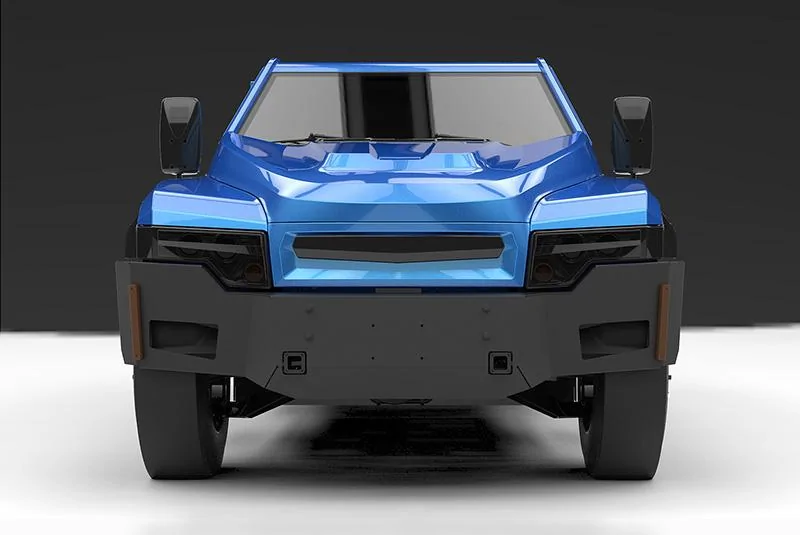 Cybercab Robotaxi Minnesota startup sees a growing niche market for electric work trucks zeus-electric-truck-blue-utility