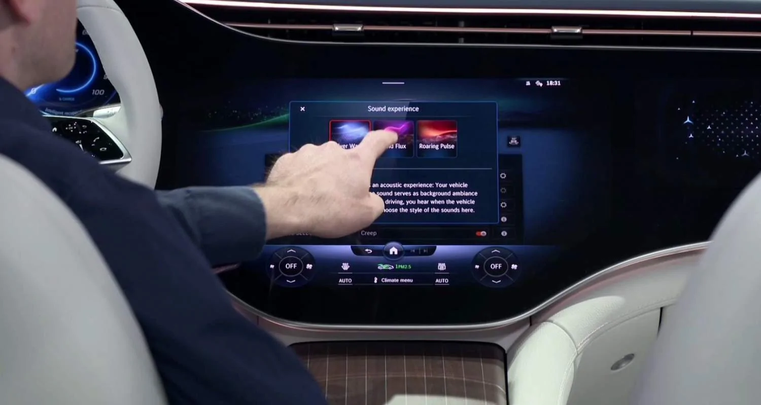 Cybercab Robotaxi 2022 Mercedes-Benz EQS luxury EV: Brains and beauty are a potent combination sg-eqs-29