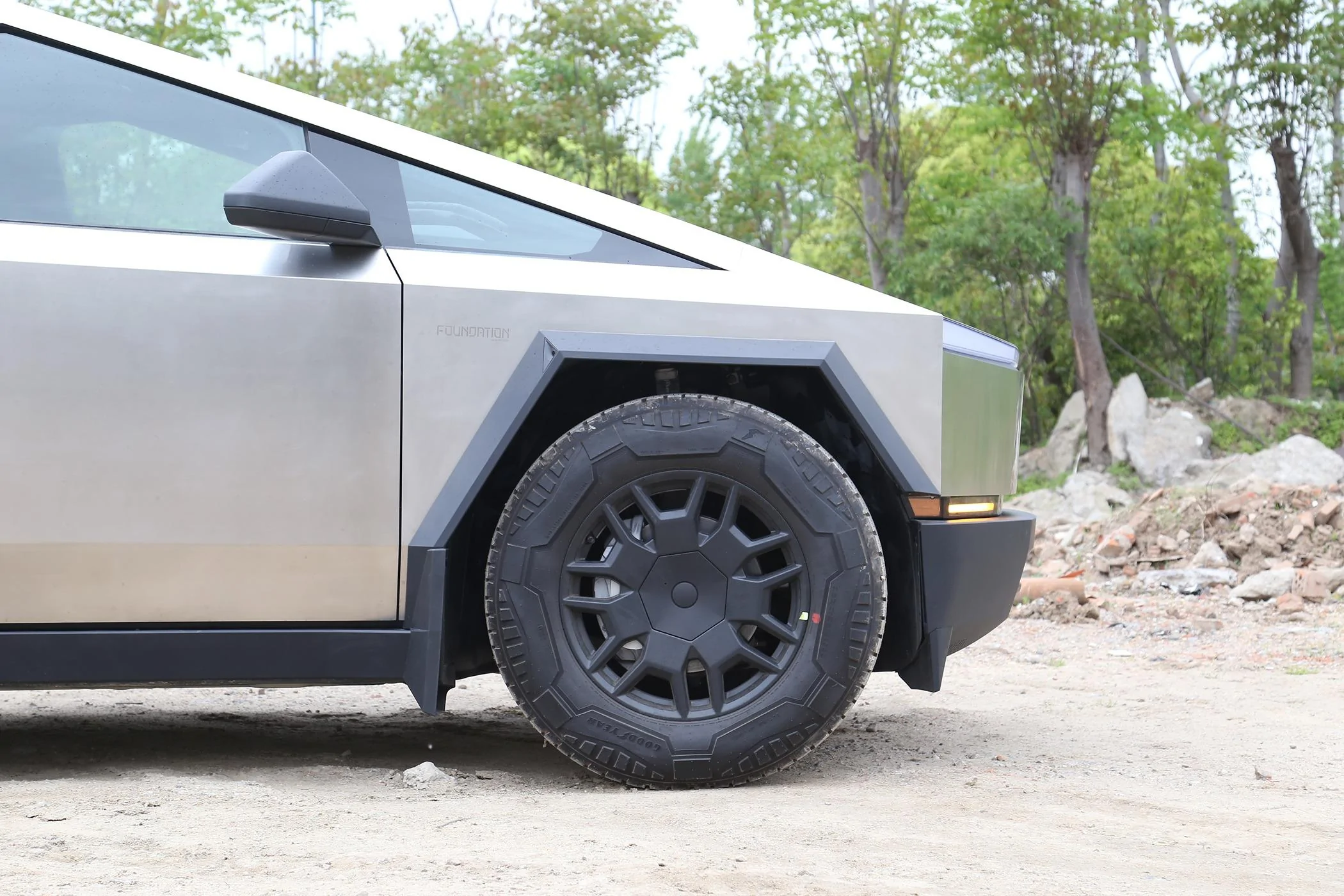 Cybercab Robotaxi [Elecfresh] Promotion For Mud Flaps IMG_5800