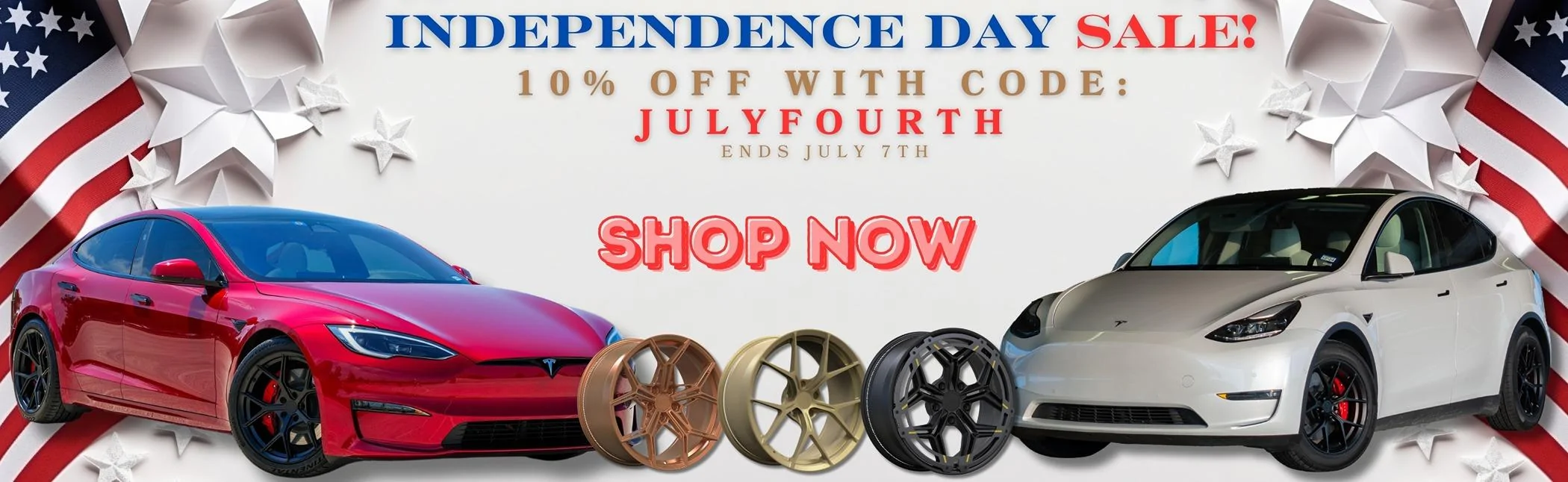 Cybercab Robotaxi Fully Forged Atomic Wheels for Tesla Cybetruck Baner Main Page (1)