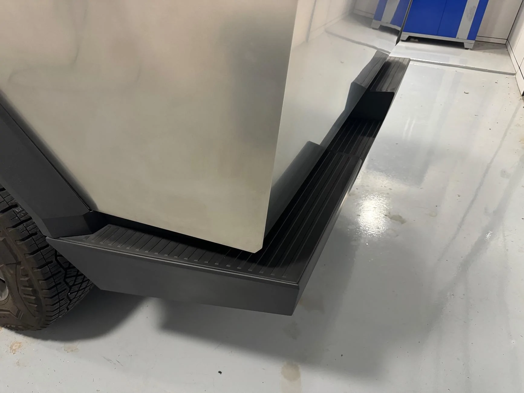 Cybercab Robotaxi BestEvMod TPE Rear Bumper Protector - Now Available with New Product Discount! IMG_0355