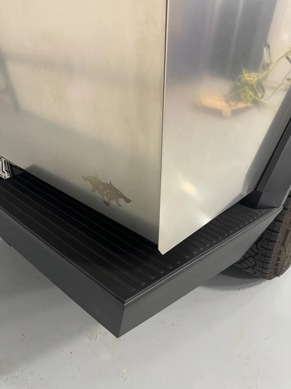 Cybercab Robotaxi BestEvMod TPE Rear Bumper Protector - Now Available with New Product Discount! IMG_0353