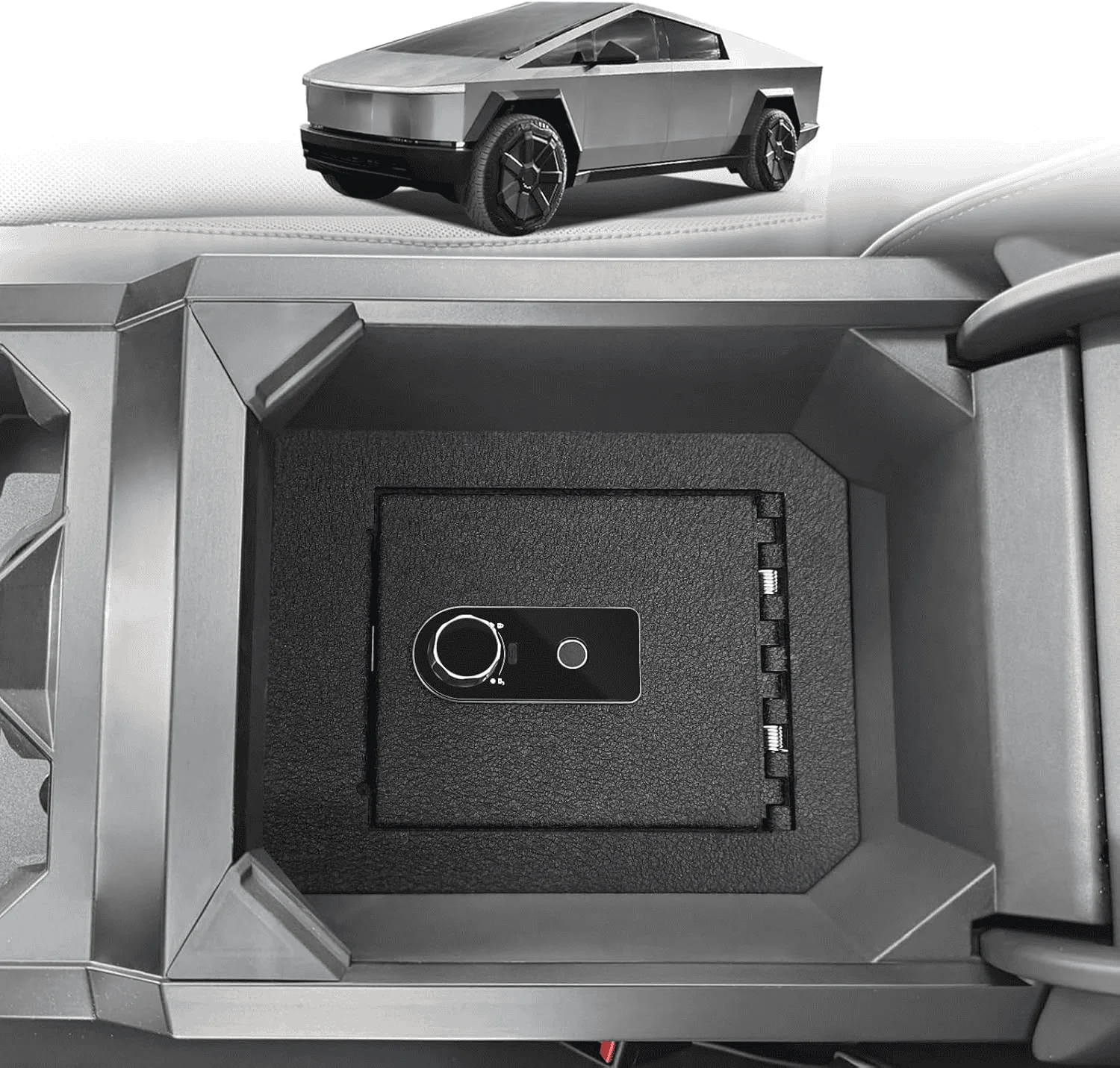 Cybercab Robotaxi BestEvMod - Fingerprint Locking Cyber Safe Vault. Prime Deal Price Match 1720884849486-lr