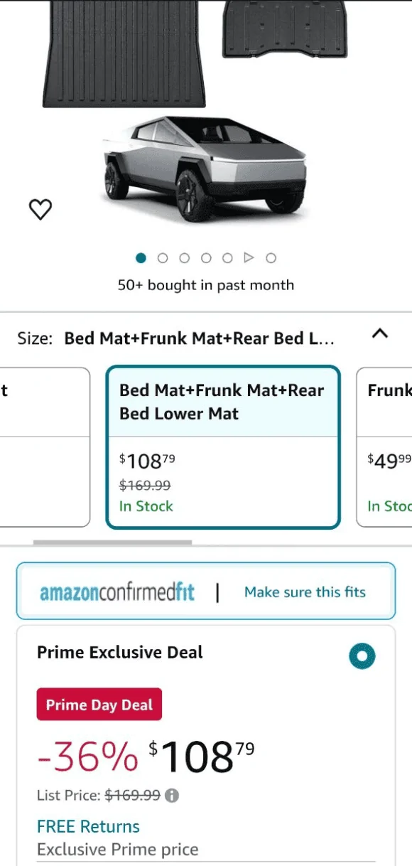 Cybercab Robotaxi [Elecfresh] Wheel Hub Cover & Full Set Mats Best Price During The Year 1721135342564-c1