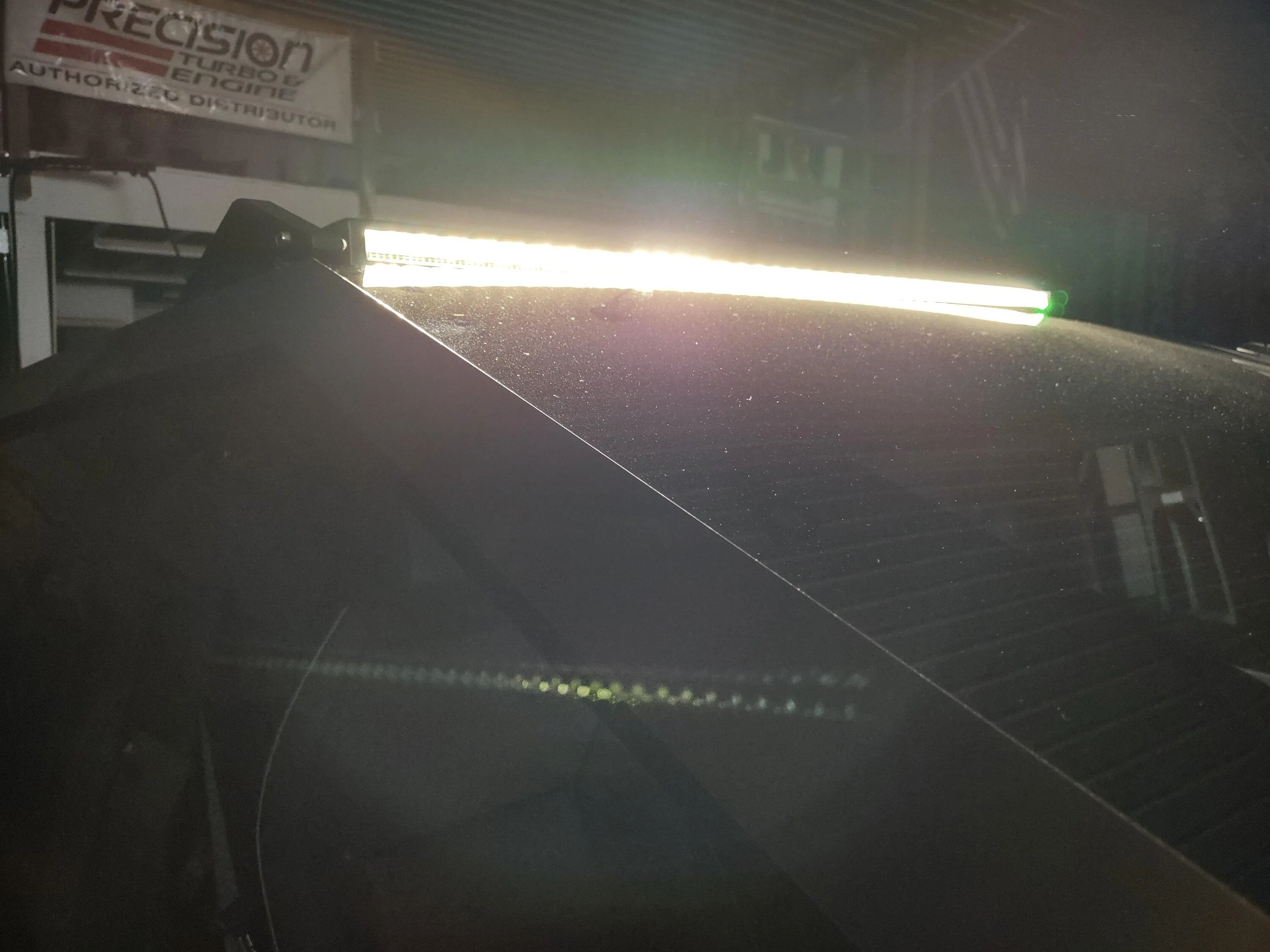 Cybercab Robotaxi New top mounted LED light bar with RGB DRL in development IMG_20240722_152216413_HDR