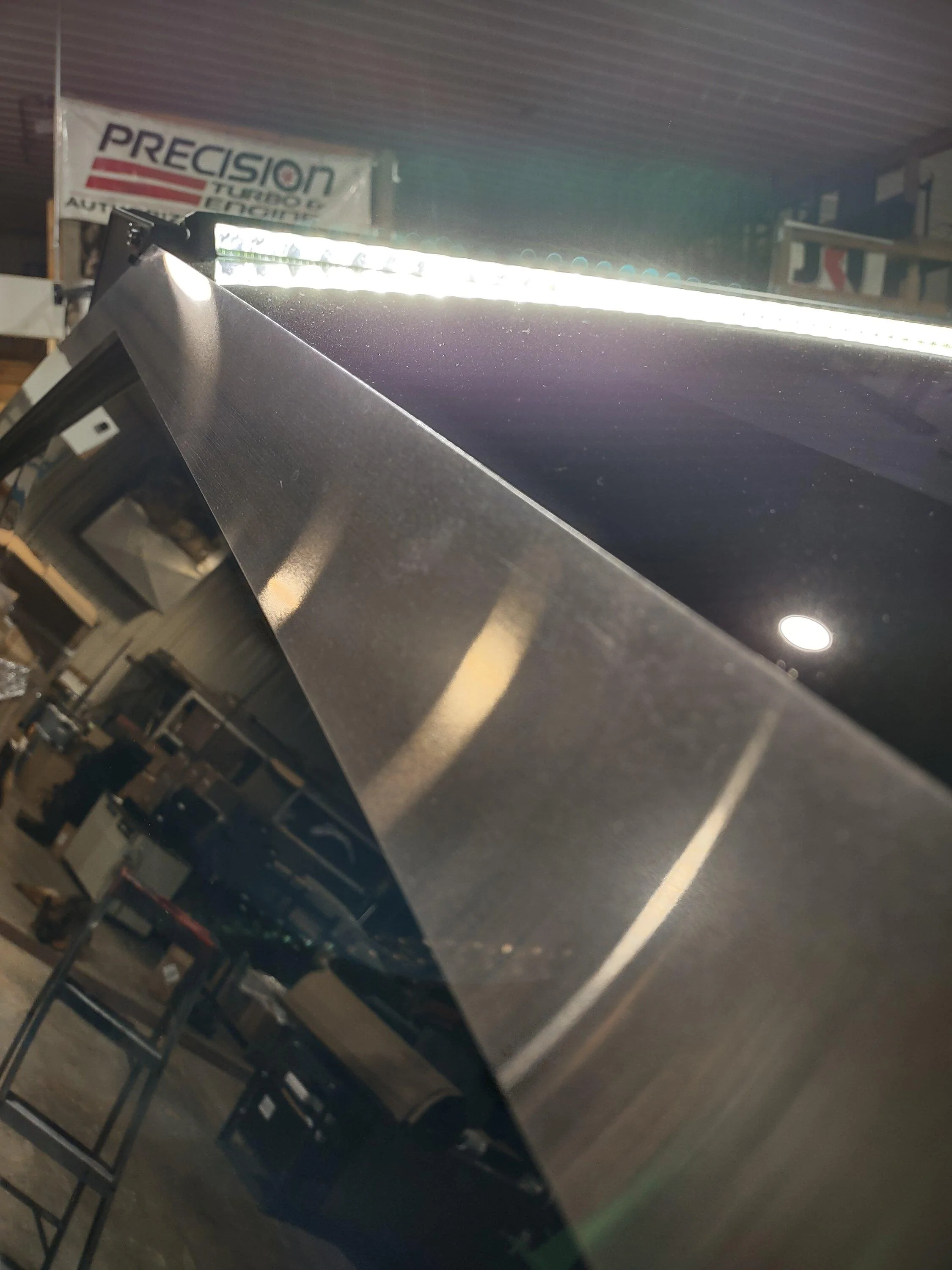 Cybercab Robotaxi New top mounted LED light bar with RGB DRL in development IMG_20240722_152351485_HDR