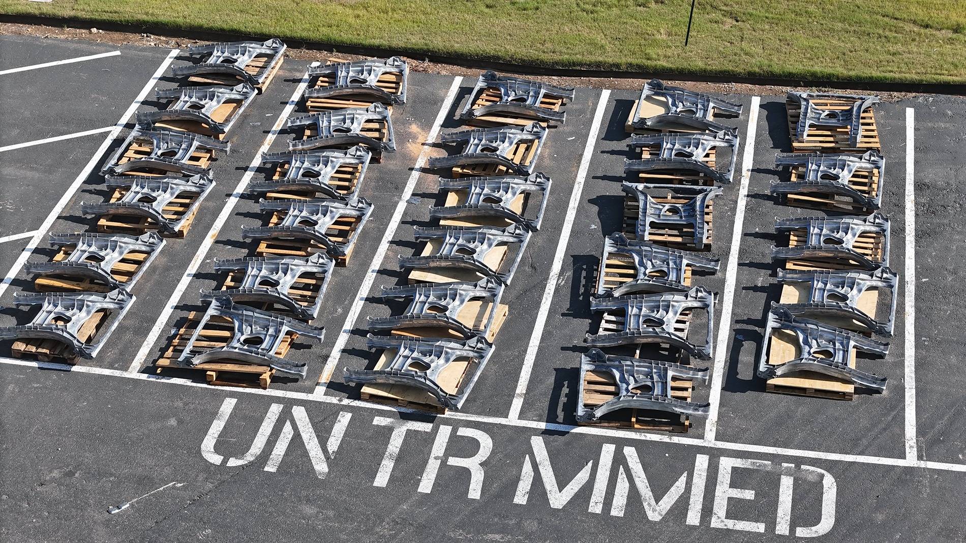 Cybercab Robotaxi Cybercab rear casting latest looks (May 23) Cybercab rear casting latest looks (May 23) 4