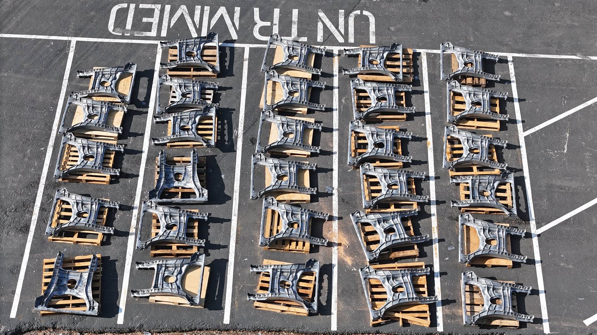 Cybercab Robotaxi Cybercab rear casting latest looks (May 23) Cybercab rear casting latest looks (May 23) 2