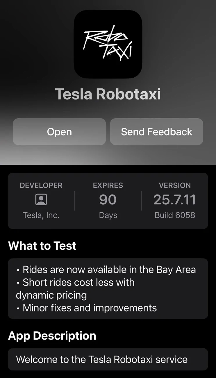 Cybercab Robotaxi San Francisco / Bay Area Robotaxi service launches! Service area dwarfs Waymo's GxJ7pJeWcAAW9En