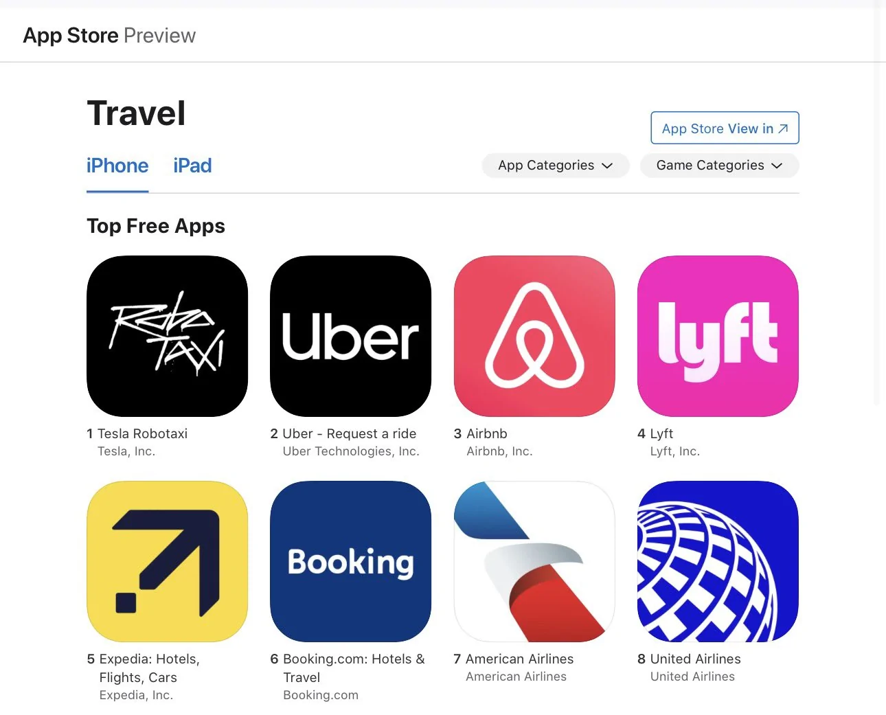 Cybercab Robotaxi Robotaxi App now available for ALL iOS users! Already #1 in app store Travel category G0AMb9fXYAAC_jP