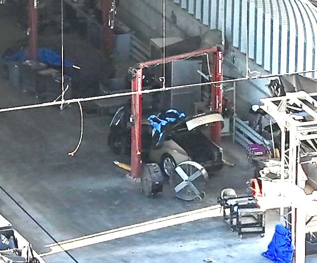 Cybercab Robotaxi Cybercab production gets closer! First one spotted at Giga Texas crash test facility & test track G22NkJ2XoAATfhV