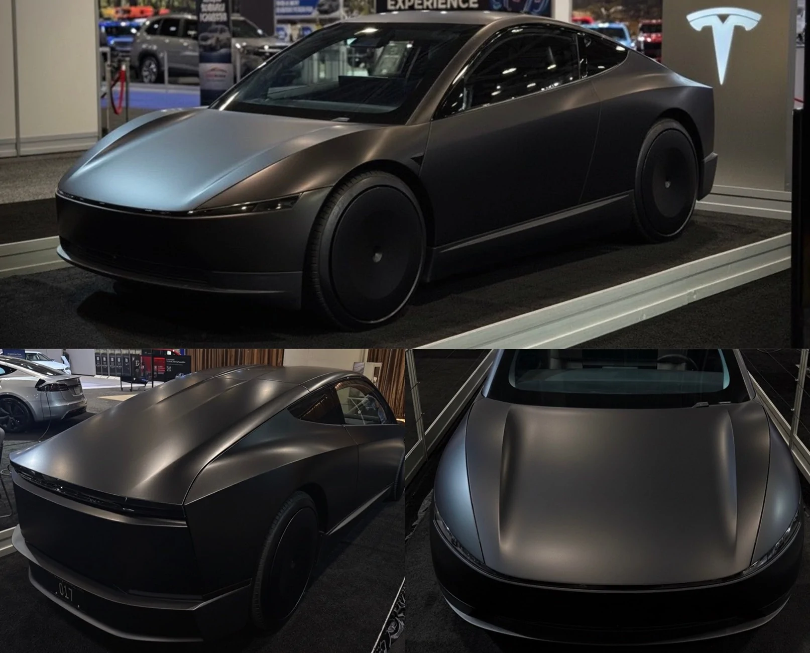 Cybercab Robotaxi Matte Black Cybercab G4H6s9kWwAA-b0s