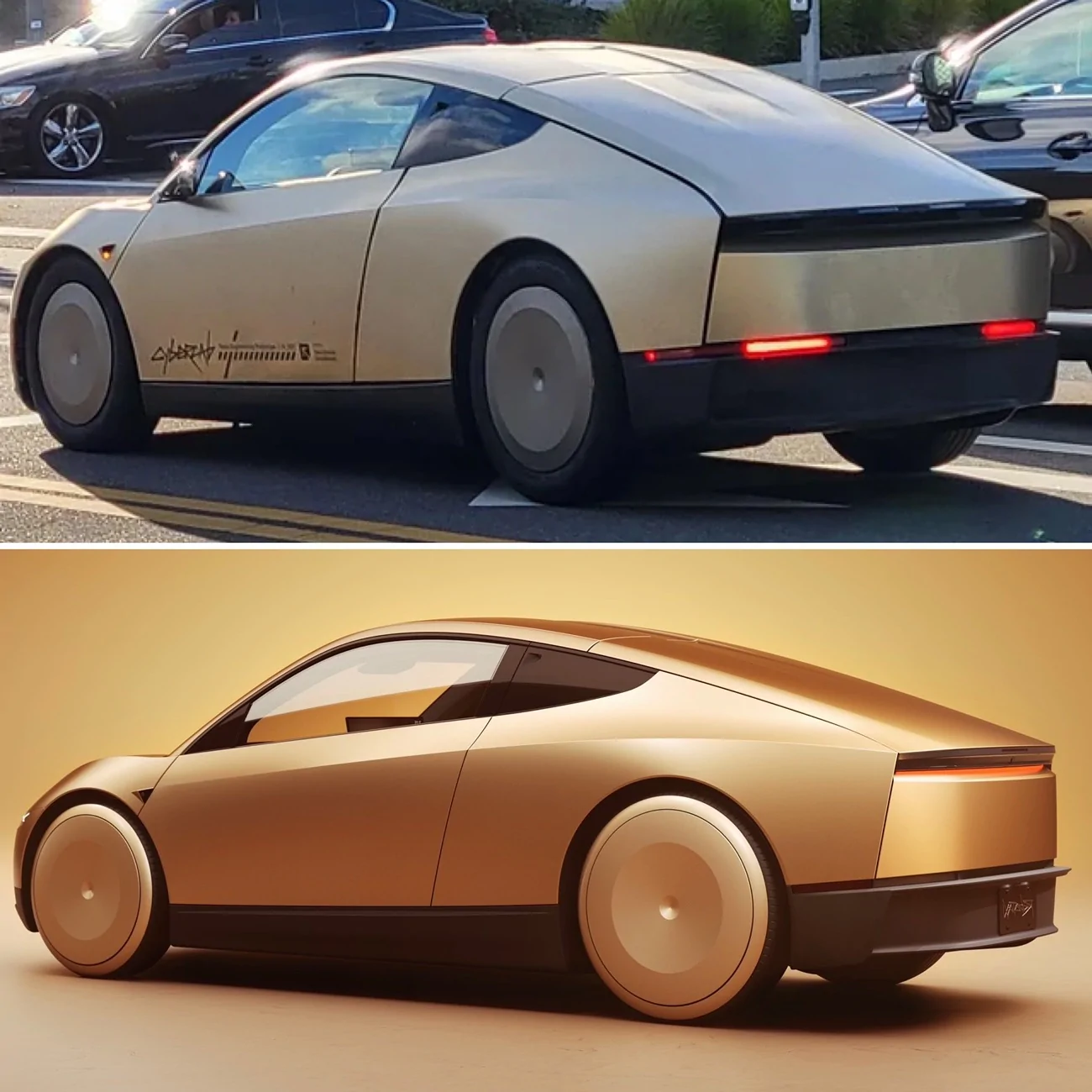 Cybercab Robotaxi Production-ready Cybercab vs. 2024 prototype (here's what changed) G5DhiP1W8AAFRS5