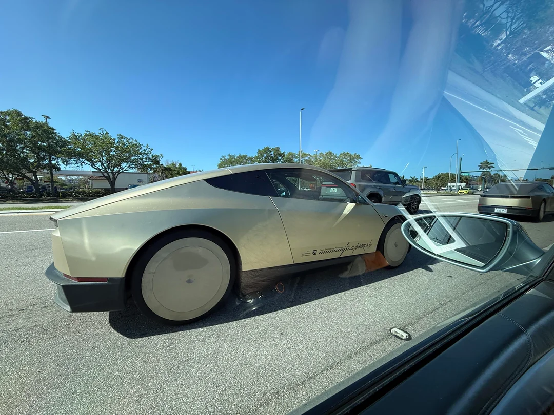 Cybercab Robotaxi Cybercab begins testing in Florida cybercab-spotted-v0-ttdrw6tiq3vg1