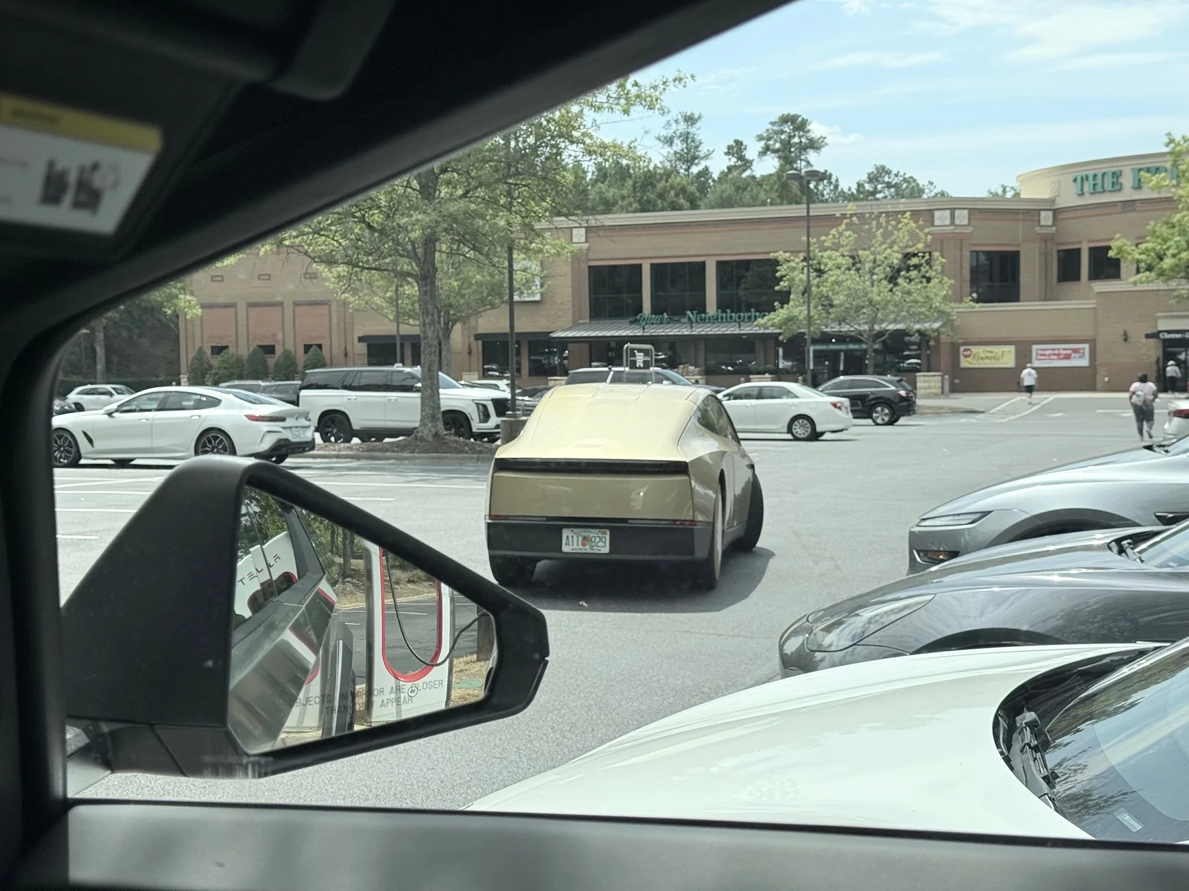 Cybercab Robotaxi Cyber cab testing live in Charlotte IMG_0819