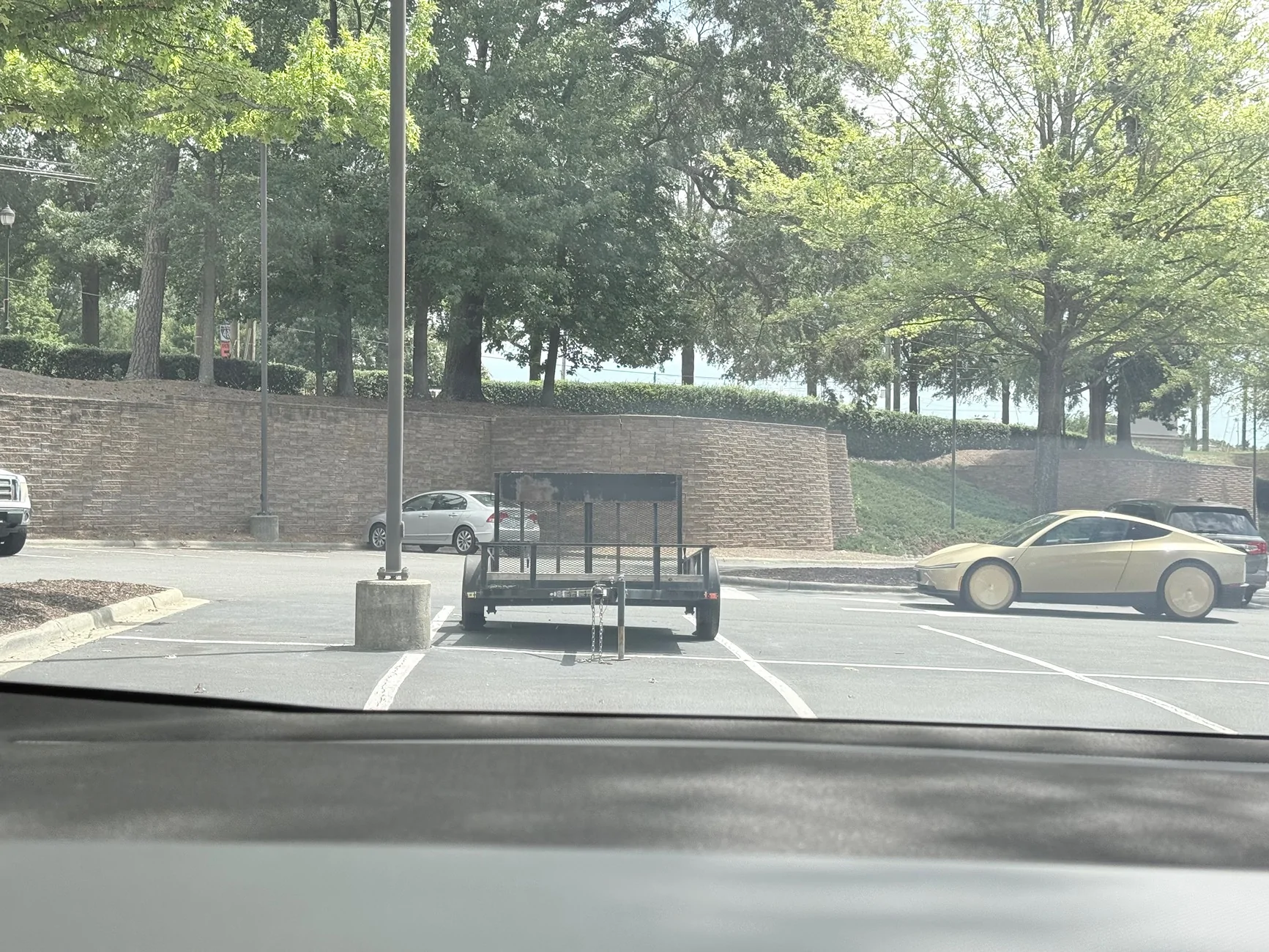 Cybercab Robotaxi Cyber cab testing live in Charlotte IMG_0817