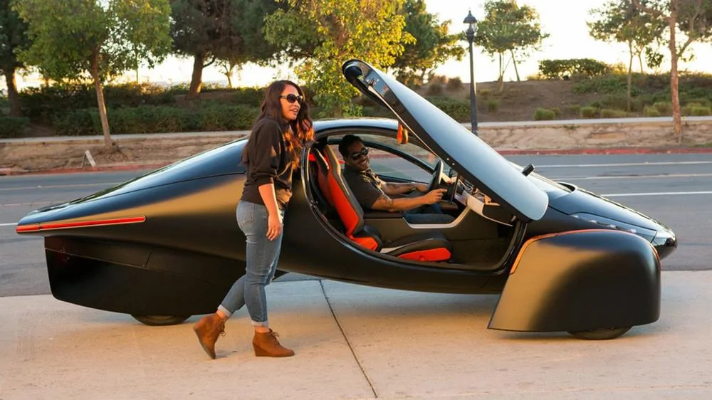 Cybercab Robotaxi When Do We Start Seeing Some Weird EV Designs? Aptera-Paradigm-Interior-05