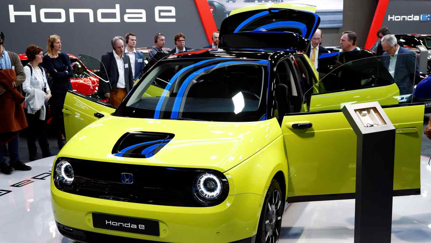 Cybercab Robotaxi Honda aims for 100% EV sales by 2040, zero road fatalities by 2050 503Z_1454368243_RC2ECE9CIIA8_RTRMADP_3_BELGIUM-CAR