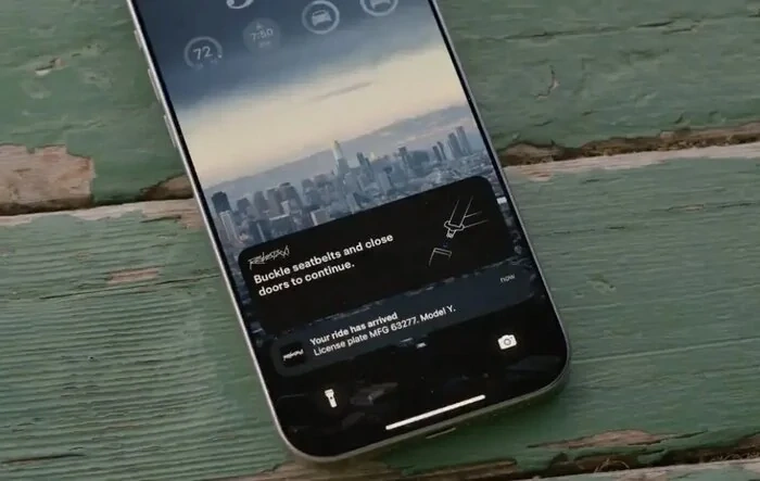 Robotaxi app full functionality added in newest app update