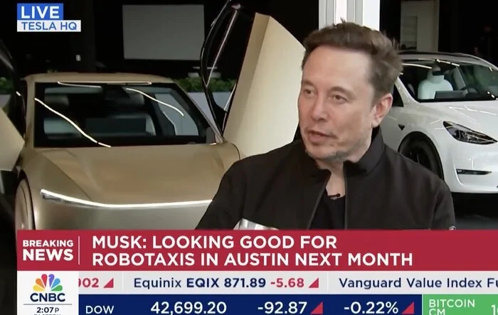 News: Cybercab, Robotaxi, FSD interview with Elon Musk (5/20/25)