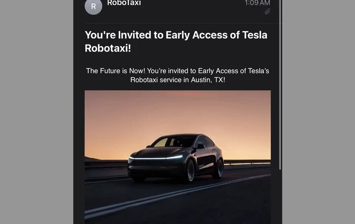 Tesla sends early-access invites for Robotaxi day-one rides this Sunday (June 22)!