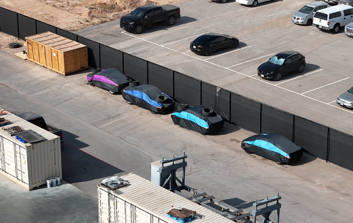 Cybercabs colors previewed by colorful covers?