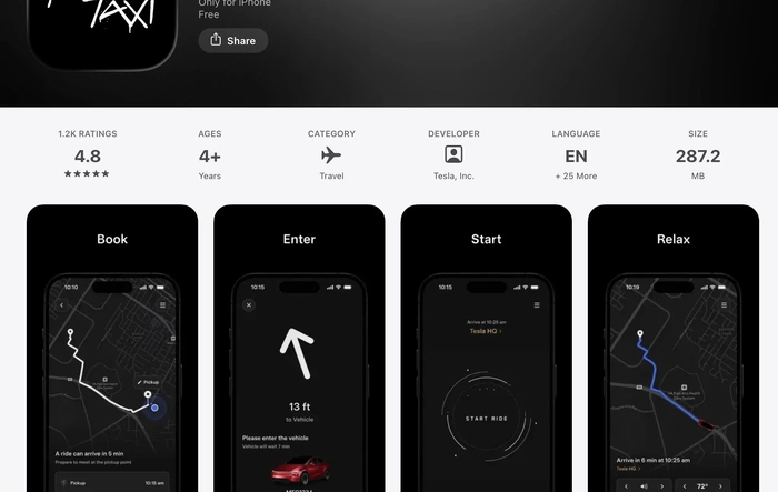 Tesla Robotaxi service & app now open for full public use!